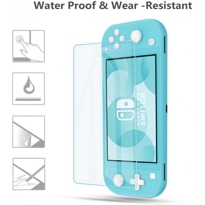 [2/3 PCS] Tempered Glass Screen Protector for Nintendo Switch Lite,Anti Fingerprints Hard Screen