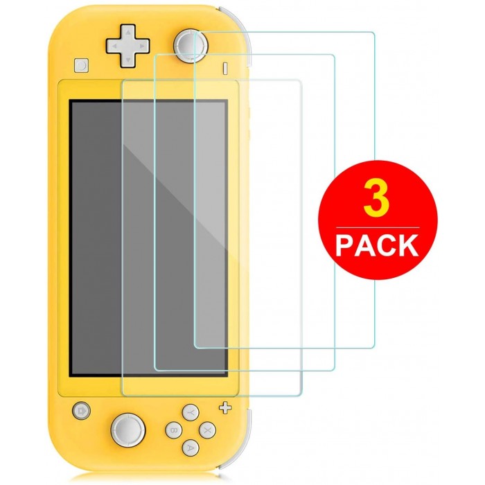 [2/3 PCS] Tempered Glass Screen Protector for Nintendo Switch Lite,Anti Fingerprints Hard Screen