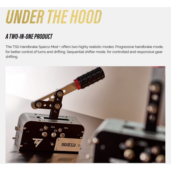 2025 NEW VERSION] THRUSTMASTER TSS HANDBRAKE SPARCO Mod +