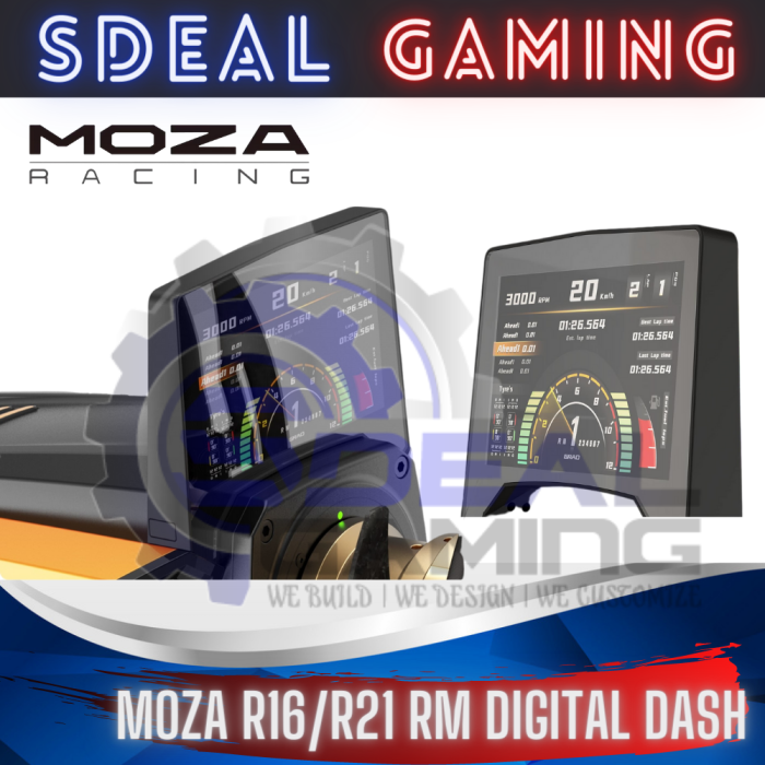 MOZA RACING RM DASH DIGITAL METER FOR R16/R21