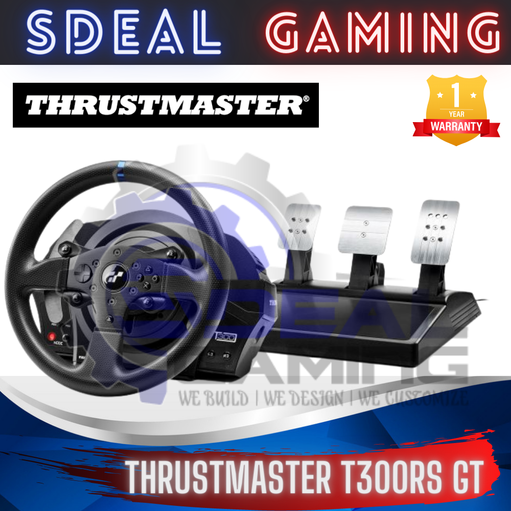 MY Warranty 1 Year] Thrustmaster T300RS GT Edition PS4 PS5