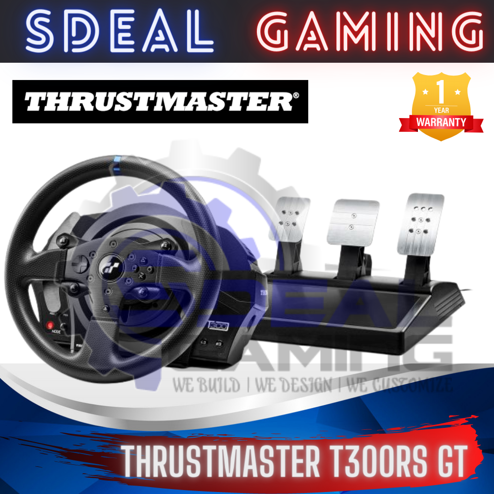 MY Warranty 1 Year] Thrustmaster T300RS GT Edition PS4 PS5 PC