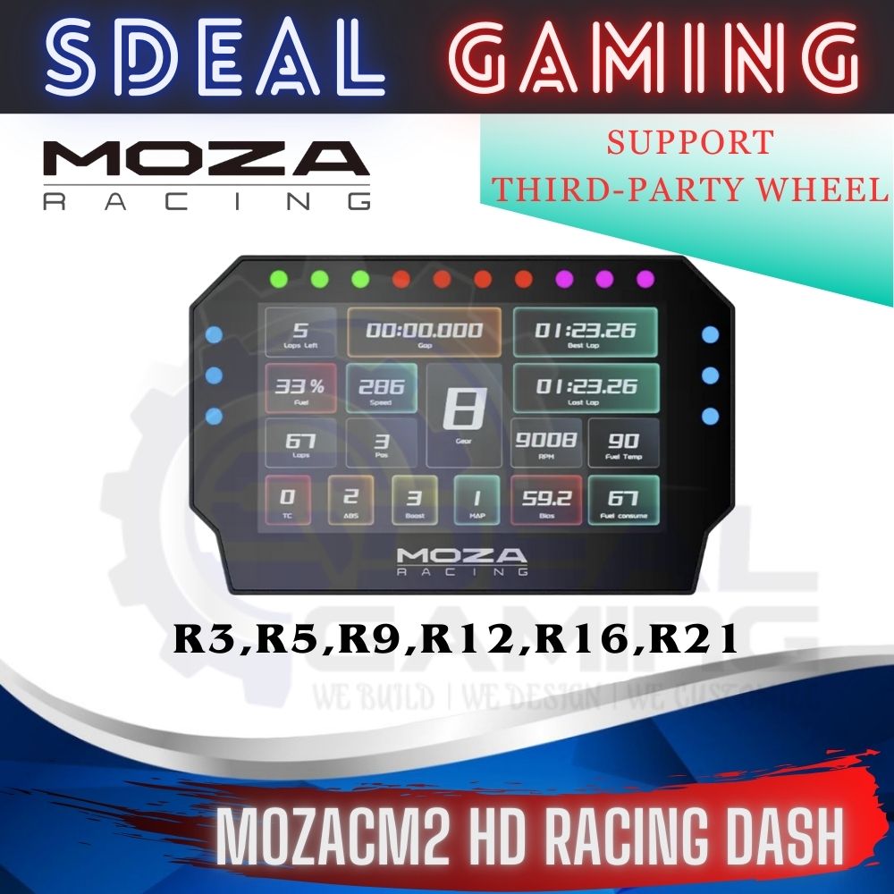 MOZA CM Racing Dash モニター 0a3f1c4bc7cd3c3a2b976b441c9503