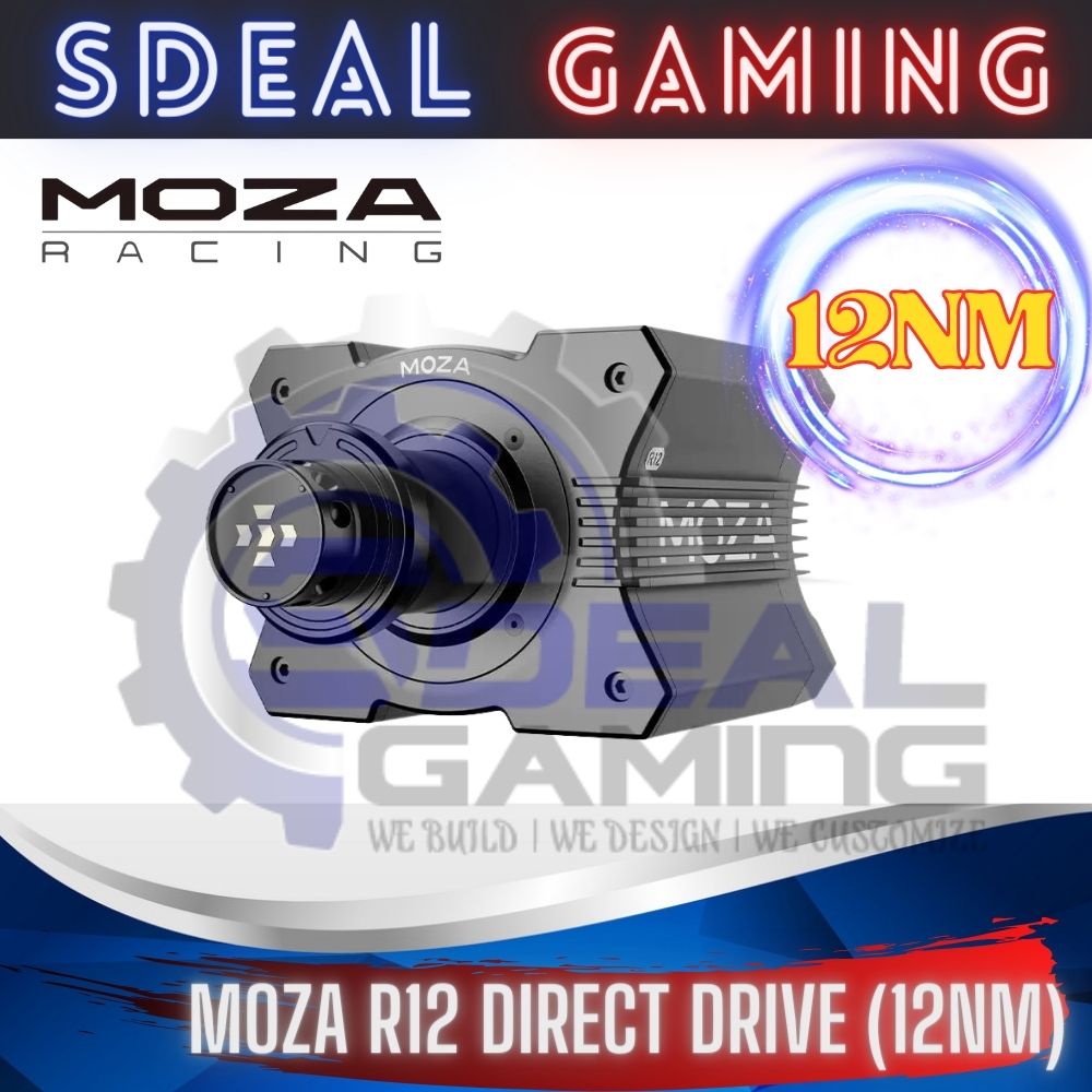 MOZA RACING R12 DIRECT DRIVE (12NM) BASE ONLY
