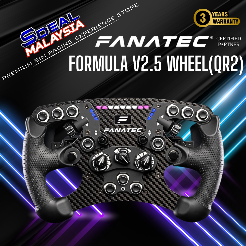 FANATEC FORMULA V2.5 F1 WHEEL (QR2)