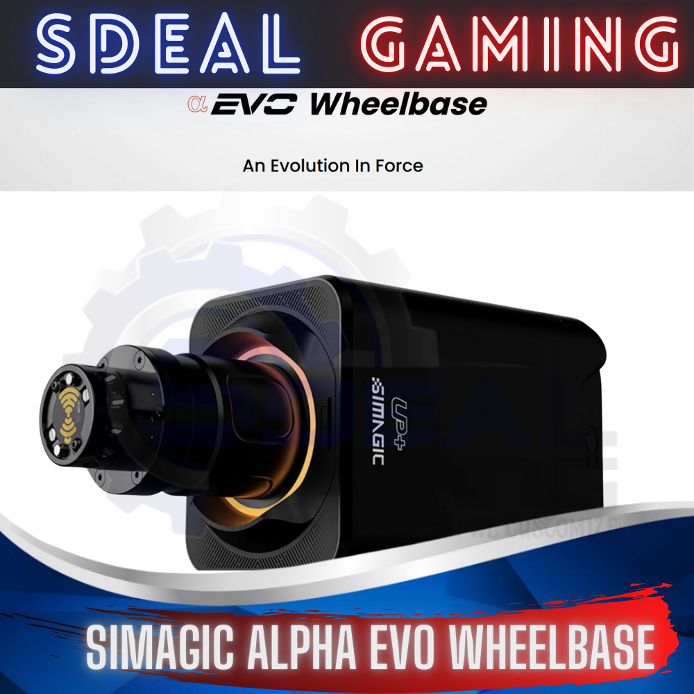 SIMAGIC ALPHA EVO DYNAMIC FORCE WHEELBASE 9NM / 12NM / 18NM / 28NM