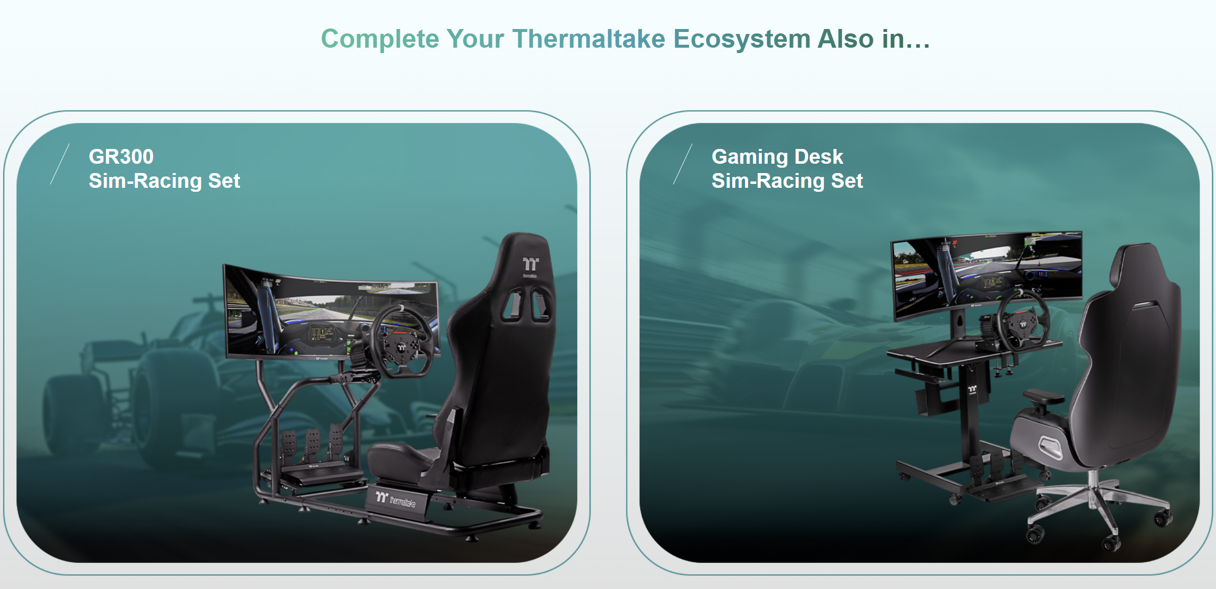 THERMALTAKE G6 DIRECT DRIVE BUNDLE SET WITH 3 PEDALS (PC)